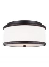 Anzalone Electric and Lighting Items FM502ORB - Marteau Small Flush Mount