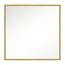 Anzalone Electric and Lighting Items MR1302BBS - Square Mirror