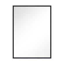 Anzalone Electric and Lighting Items MR1303MBK - Rectangular Mirror