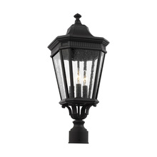 Anzalone Electric and Lighting Items OL5427BK - Small Post Lantern