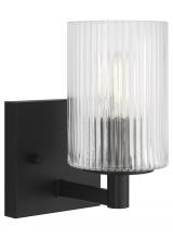 Anzalone Electric and Lighting Items GLV1041MBK - One Light Wall/Bath Sconce