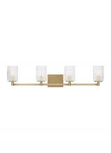 Anzalone Electric and Lighting Items GLV1044SB - Four Light Wall/Bath