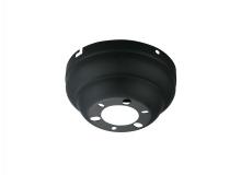 Anzalone Electric and Lighting Items MC90BK - Flush Mount Canopy in Matte Black