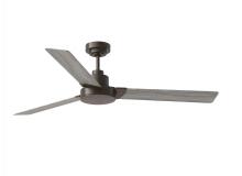 Anzalone Electric and Lighting Items 3JVR58AGP - Jovie 58" Indoor/Outdoor Aged Pewter Ceiling Fan with Handheld / Wall Mountable Remote Control a