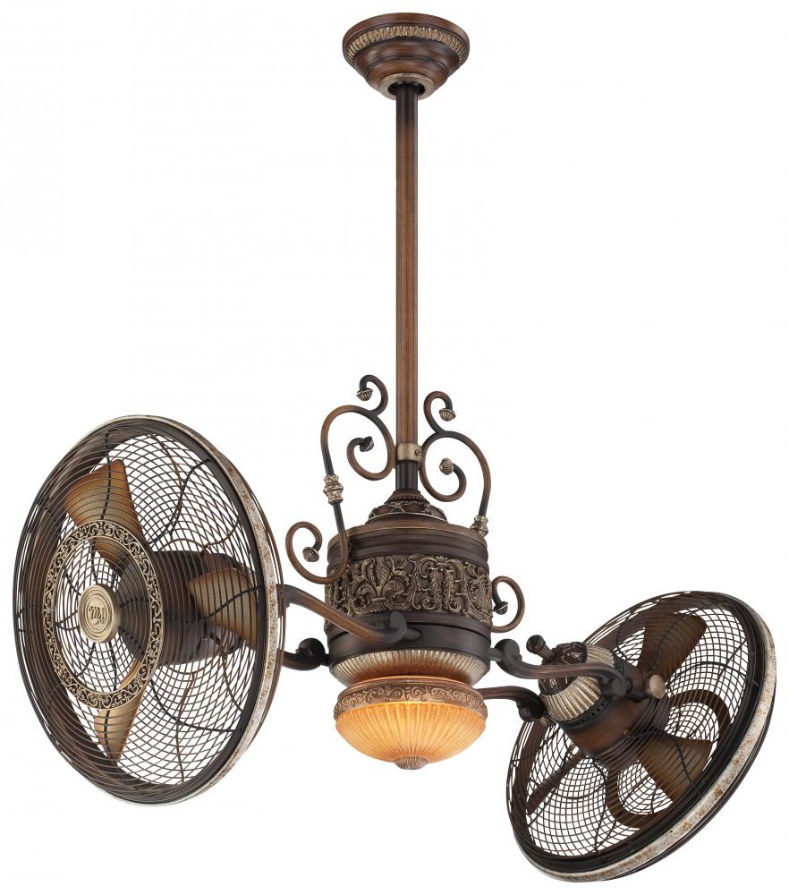 Traditional Gyro - LED 42" Ceiling Fan