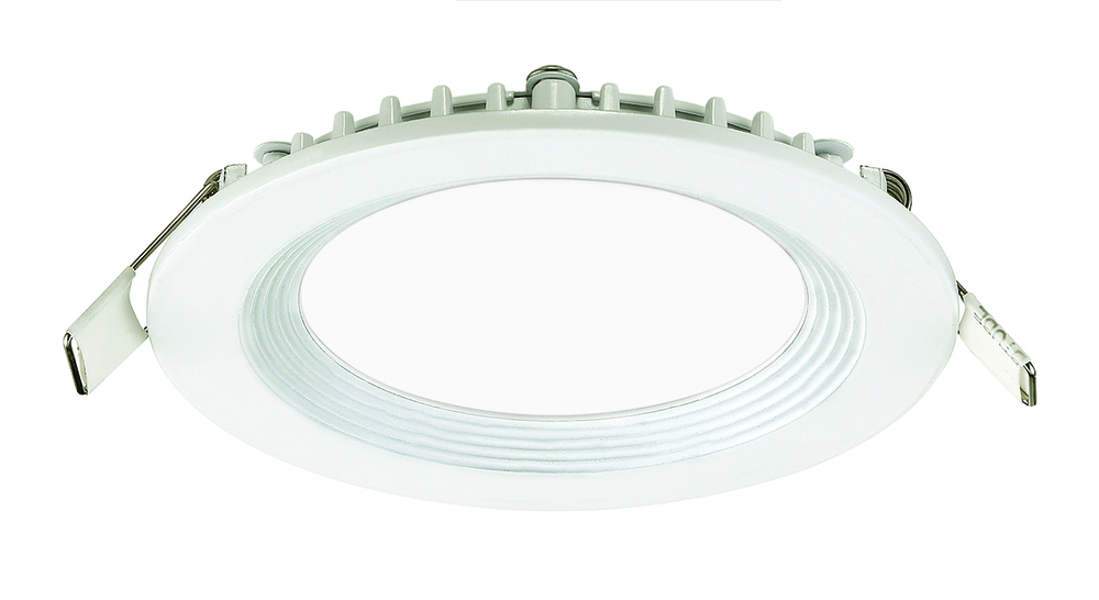 LED Slim Rec, 4in, Baf, 9w, Rd, Wht