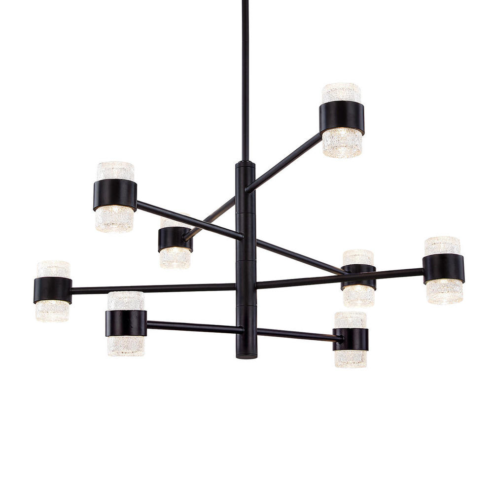 Copenhagen 24-in Black LED Exterior Pendant