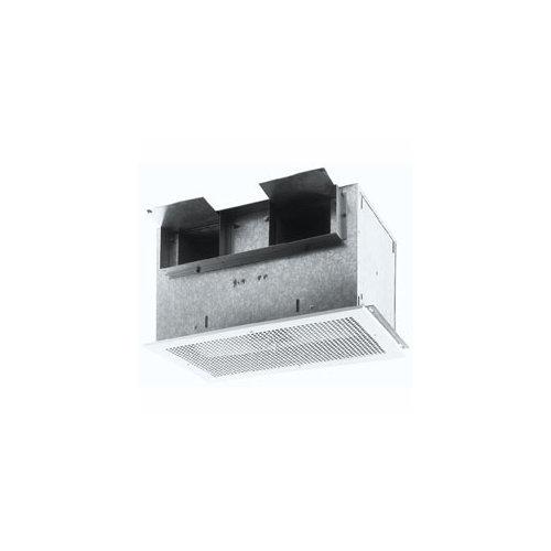 Ventilator; 681 CFM Straight Through, 3.7 Sones; 629 CFM Right Angle, 2.7 Sones. 120V.