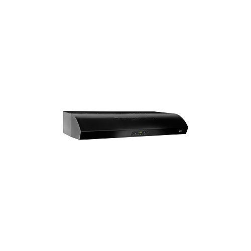 30 in., Under Cabinet Range Hood - Black, 450 CFM