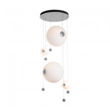 Hubbardton Forge 139052-LED-STND-82-GG0694 - Abacus 4-Light Round LED Pendant