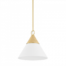 Anzalone Electric and Lighting Items H709701S-AGB/TWH - Mica Pendant