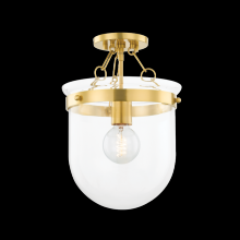 Anzalone Electric and Lighting Items H763601-AGB - DUNBAR Semi Flush