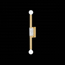 Anzalone Electric and Lighting Items H911102-AGB - Goldie Wall Sconce