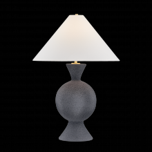 Anzalone Electric and Lighting Items HL986201-AGB/CPM - Zadeh Table Lamp