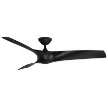 Modern Forms US - Fans Only FR-W2006-62L-MB - Zephyr Downrod ceiling fan