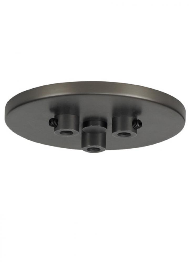 Line-Voltage Mini Canopy 3 Port Round