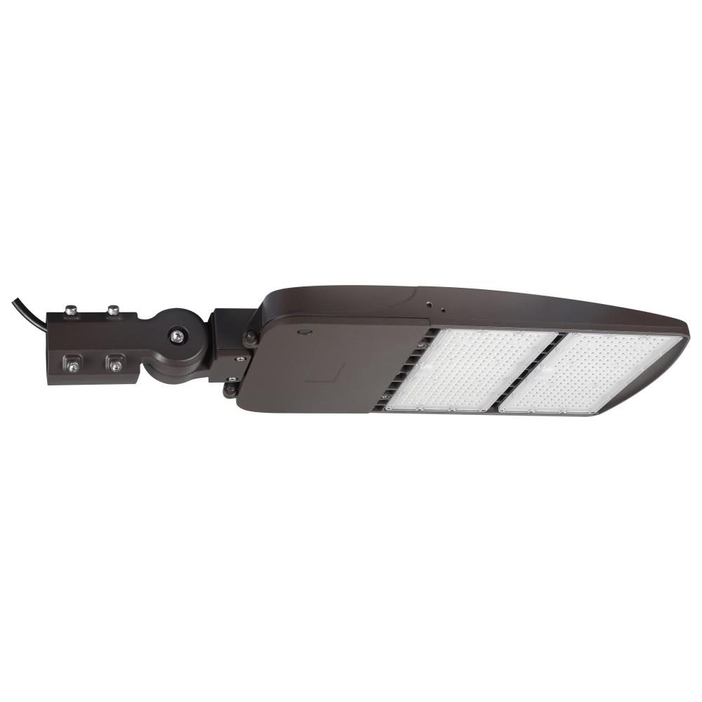 LED Area Light Type III; 300W; Bronze Finish; 4000K; 120-277V