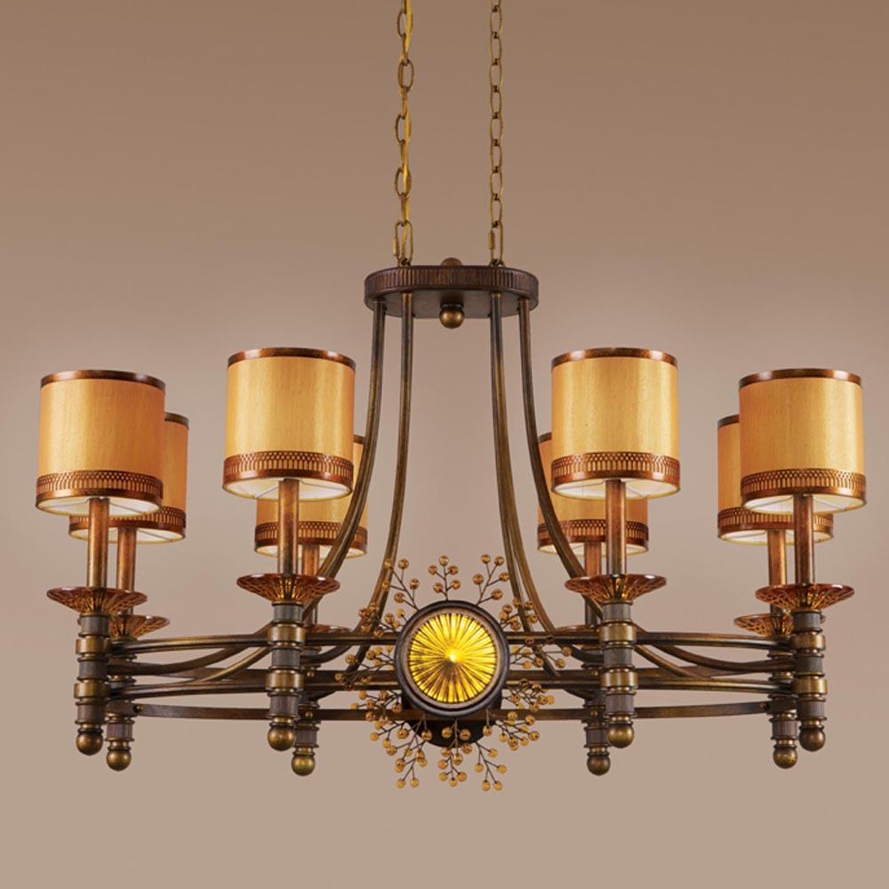 Gold Up Chandelier