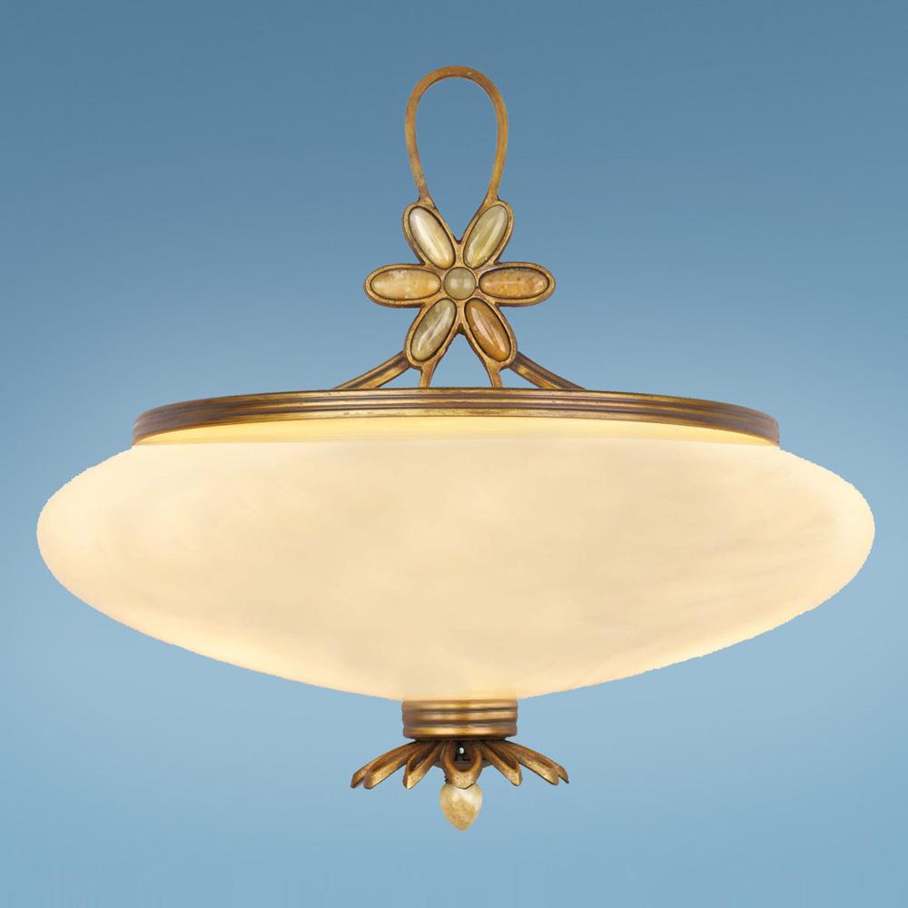 Two Light Gold Wall Light