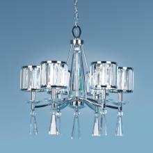 Authenticity 10-0009-06-06 - Six Light Chrome Up Chandelier