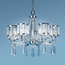 Authenticity 10-0010-08-06 - Eight Light Chrome Up Chandelier