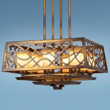 Authenticity 10-0069-08-20 - Eight Light Gold Up Chandelier