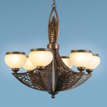 Authenticity 10-0072-06-21 - Bronze Up Chandelier