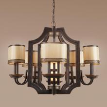 Authenticity 10-0080-11-23 - Black Up Chandelier