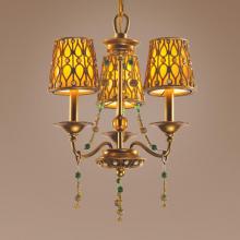 Authenticity 15-0005-03-03 - Three Light Gold Up Mini Chandelier