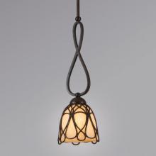 Authenticity 25-0003-01-07 - One Light Black Down Mini Pendant