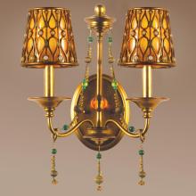 Authenticity 40-0009-02-03 - Two Light Gold Wall Light