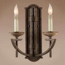 Authenticity 40-0019-02-09 - Two Light Bronze Wall Light