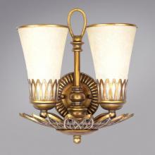 Authenticity 40-0029-02-15 - Two Light Gold Wall Light