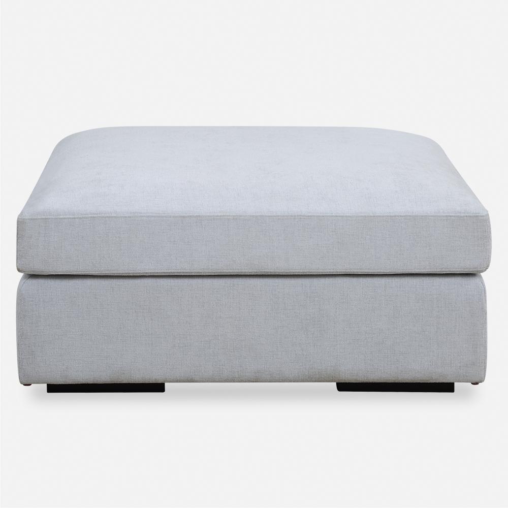 Refuge Cloud Blue Sofa Ottoman