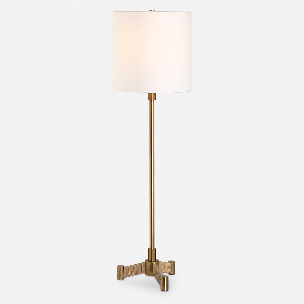 Uttermost Lautoka Brass Buffet Lamp