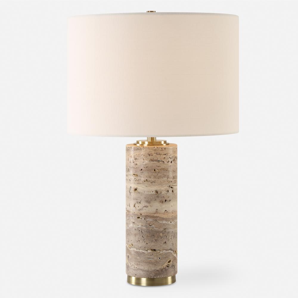 Uttermost Cortado Travertine Table Lamp