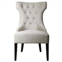 Uttermost 23239 - Uttermost Arlette Tufted Wing Chair