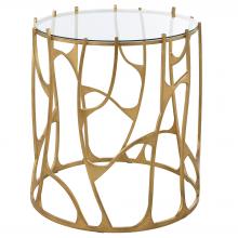 Uttermost 22894 - Ritual Round Gold Side Table