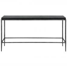 Uttermost 22969 - Uttermost Crescendo Black Concrete Console Table