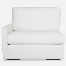 Uttermost 23854-L - Refuge Arctic White Left Arm Facing Sofa