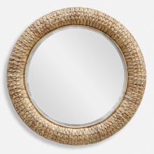 Uttermost 08179 - Twisted Seagrass Round Mirror