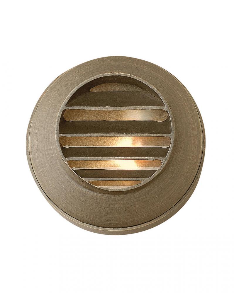 12V Round Louvered Deck Sconce