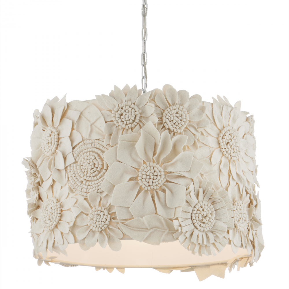 Clotilde Cream Pendant