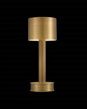 Currey 6700-0010 - Traverse Brass Cordless Table Lamp