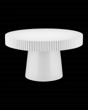 Currey 2000-0042 - Harlow White Concrete Cocktail Table