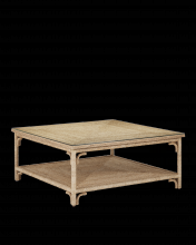 Currey 3000-0219 - Olisa Rope Cocktail Table