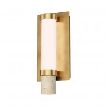 Anzalone Electric and Lighting Items E11050-01TVGLD - Travertine-Wall Sconce