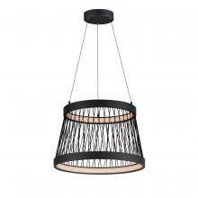 Anzalone Electric and Lighting Items E20982-BK - Loom-Single Pendant