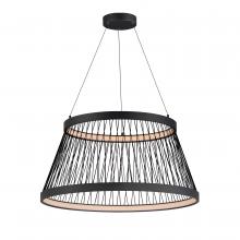 Anzalone Electric and Lighting Items E20983-BK - Loom-Single Pendant