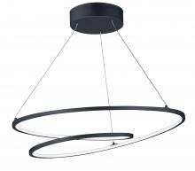 Anzalone Electric and Lighting Items E21325-BK - Cycle-Single Pendant